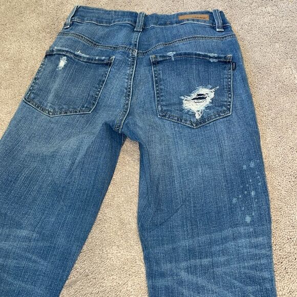 Garage Stretch Girlfriend Jeans Size 00 - Picture 7 of 11